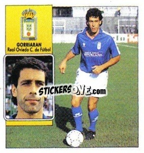 Cromo Gorriaran - Liga Spagnola 1992-1993
 - Colecciones ESTE