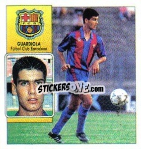 Sticker Guardiola - Liga Spagnola 1992-1993
 - Colecciones ESTE
