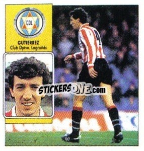Sticker Gutierrez - Liga Spagnola 1992-1993
 - Colecciones ESTE