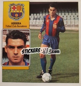 Sticker Herrera - Liga Spagnola 1992-1993
 - Colecciones ESTE