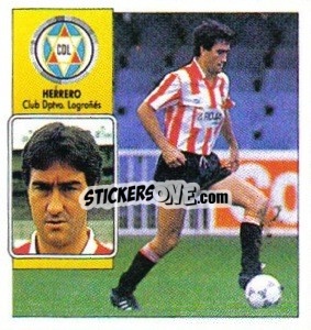 Sticker Herrero - Liga Spagnola 1992-1993
 - Colecciones ESTE
