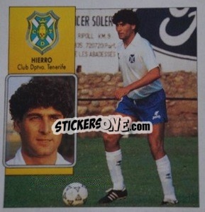 Sticker Hierro - Liga Spagnola 1992-1993
 n. 364 - Colecciones ESTE