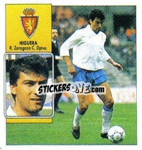 Sticker Higuera - Liga Spagnola 1992-1993
 - Colecciones ESTE