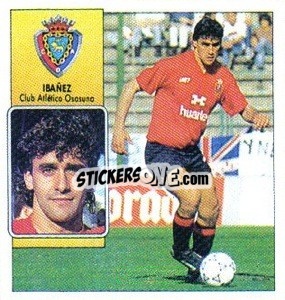 Sticker Ibañez - Liga Spagnola 1992-1993
 - Colecciones ESTE