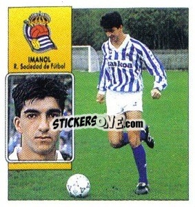 Sticker Imanol - Liga Spagnola 1992-1993
 - Colecciones ESTE