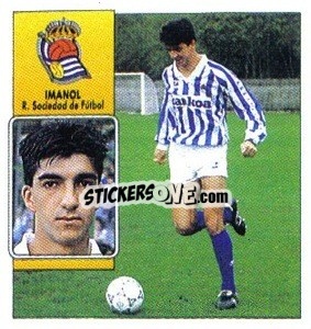 Sticker Imanol - Liga Spagnola 1992-1993
 n. 338 - Colecciones ESTE