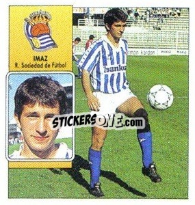 Cromo Imaz - Liga Spagnola 1992-1993
 - Colecciones ESTE
