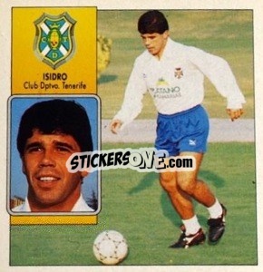 Sticker Isidro - Liga Spagnola 1992-1993
 - Colecciones ESTE