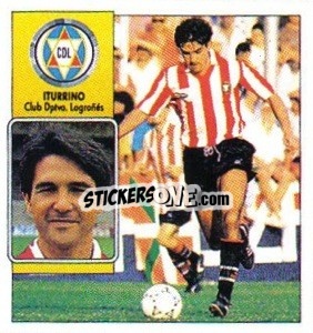 Cromo Iturrino - Liga Spagnola 1992-1993
 - Colecciones ESTE