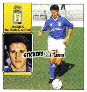 Sticker Jankovic - Liga Spagnola 1992-1993
 - Colecciones ESTE