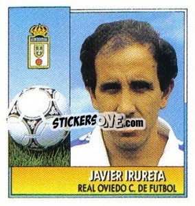 Sticker Javier Irureta (Entrenador) - Liga Spagnola 1992-1993
 - Colecciones ESTE