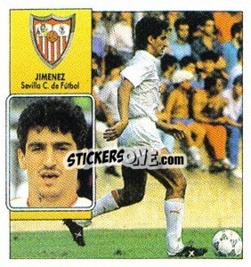 Sticker Jimenez - Liga Spagnola 1992-1993
 - Colecciones ESTE