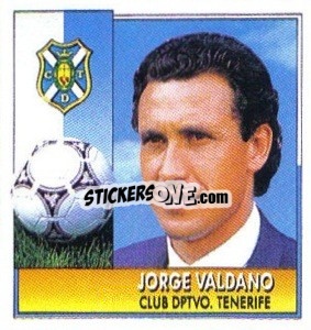 Cromo Jorge Valdano (Entrenador)