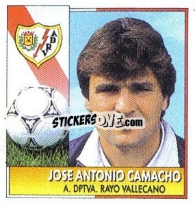 Sticker Jose Antonio Camacho (Entrenador) - Liga Spagnola 1992-1993
 n. 290 - Colecciones ESTE
