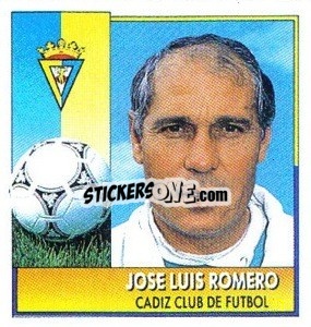 Cromo Jose Luis Romero (Entrenador, coloca)