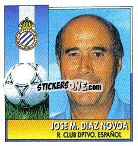 Figurina Jose M. Diaz Novoa (Entrenador)