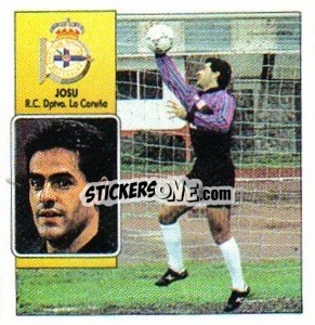 Sticker Josu - Liga Spagnola 1992-1993
 n. 124 - Colecciones ESTE