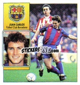 Sticker Juan Carlos - Liga Spagnola 1992-1993
 - Colecciones ESTE