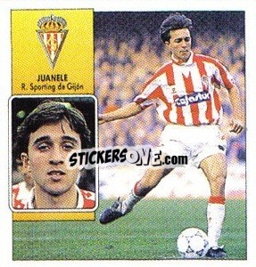 Sticker Juanele - Liga Spagnola 1992-1993
 - Colecciones ESTE