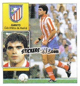 Sticker Juanito - Liga Spagnola 1992-1993
 n. 209 - Colecciones ESTE