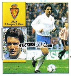 Sticker Julia - Liga Spagnola 1992-1993
 n. 402 - Colecciones ESTE
