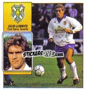 Sticker Julio Llorente - Liga Spagnola 1992-1993
 n. 363 - Colecciones ESTE