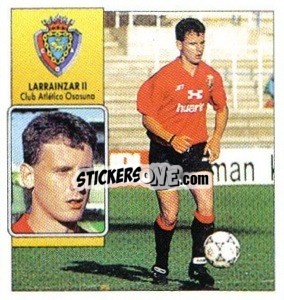 Cromo Larrainzar II - Liga Spagnola 1992-1993
 - Colecciones ESTE