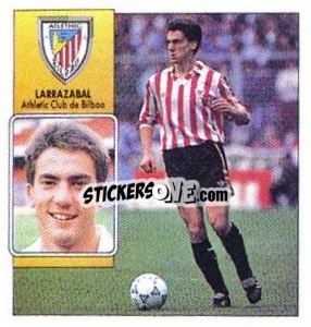 Sticker Larrazabal - Liga Spagnola 1992-1993
 - Colecciones ESTE