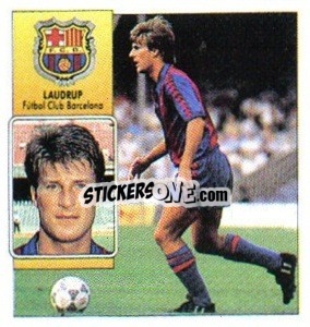 Sticker Laudrup - Liga Spagnola 1992-1993
 - Colecciones ESTE