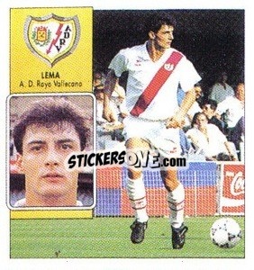 Sticker Lema - Liga Spagnola 1992-1993
 n. 293 - Colecciones ESTE