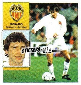 Cromo Leonardo - Liga Spagnola 1992-1993
 - Colecciones ESTE