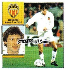 Sticker Leonardo - Liga Spagnola 1992-1993
 n. 384 - Colecciones ESTE
