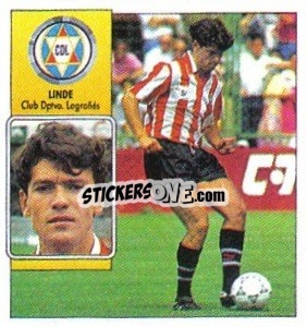 Sticker Linde - Liga Spagnola 1992-1993
 - Colecciones ESTE
