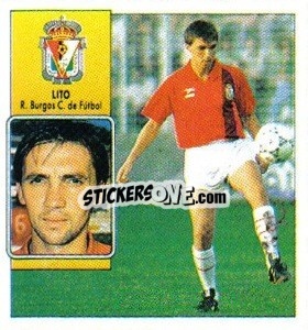 Sticker Lito - Liga Spagnola 1992-1993
 n. 67 - Colecciones ESTE