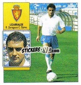 Sticker Lizarralde - Liga Spagnola 1992-1993
 - Colecciones ESTE