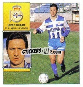 Sticker Lopez Recarte - Liga Spagnola 1992-1993
 n. 128 - Colecciones ESTE