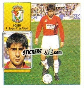 Sticker Loren - Liga Spagnola 1992-1993
 - Colecciones ESTE