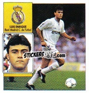 Sticker Luis Enrique - Liga Spagnola 1992-1993
 - Colecciones ESTE