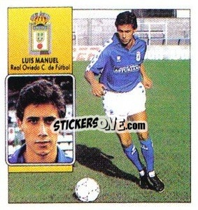 Sticker Luis Manuel - Liga Spagnola 1992-1993
 - Colecciones ESTE