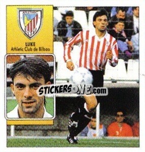 Sticker Luke - Liga Spagnola 1992-1993
 - Colecciones ESTE