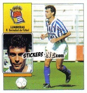 Sticker Lumbreras - Liga Spagnola 1992-1993
 n. 348 - Colecciones ESTE