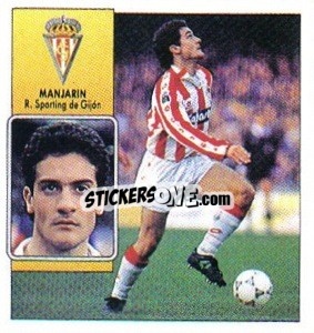 Sticker Manjarin - Liga Spagnola 1992-1993
 - Colecciones ESTE