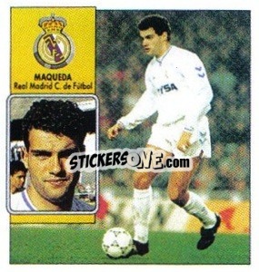 Cromo Maqueda - Liga Spagnola 1992-1993
 n. 231 - Colecciones ESTE