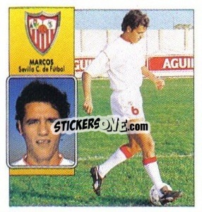 Sticker Marcos - Liga Spagnola 1992-1993
 n. 321 - Colecciones ESTE
