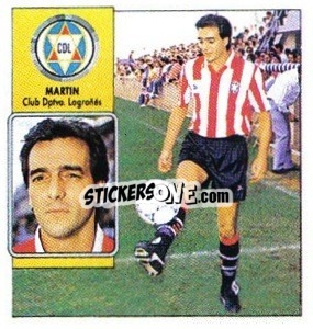 Sticker Martin - Liga Spagnola 1992-1993
 n. 187 - Colecciones ESTE