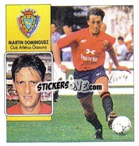 Sticker Martin Dominguez - Liga Spagnola 1992-1993
 - Colecciones ESTE