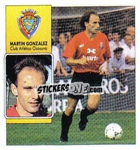 Sticker Martin Gonzalez - Liga Spagnola 1992-1993
 n. 257 - Colecciones ESTE