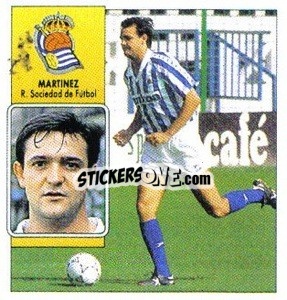 Sticker Martinez - Liga Spagnola 1992-1993
 - Colecciones ESTE