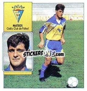 Figurina Mateos - Liga Spagnola 1992-1993
 - Colecciones ESTE