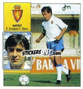 Sticker Mateut - Liga Spagnola 1992-1993
 - Colecciones ESTE